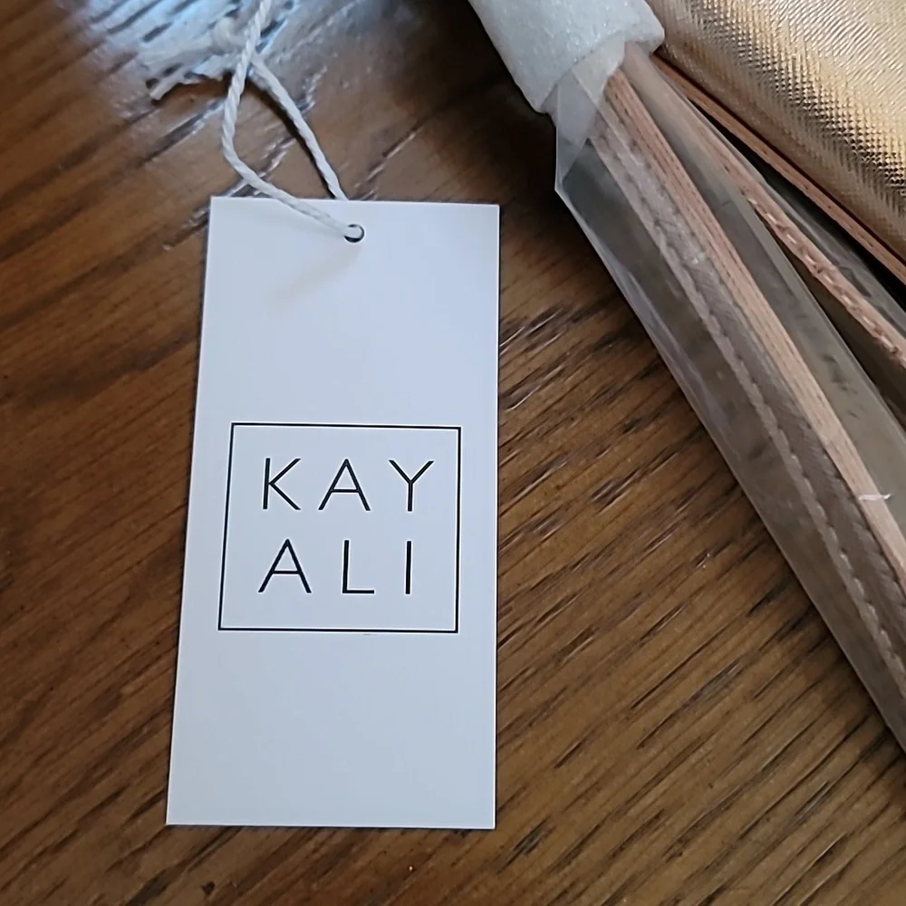 KAYALI Huda Beauty Laptop Pouch Rose Gold Snaps New